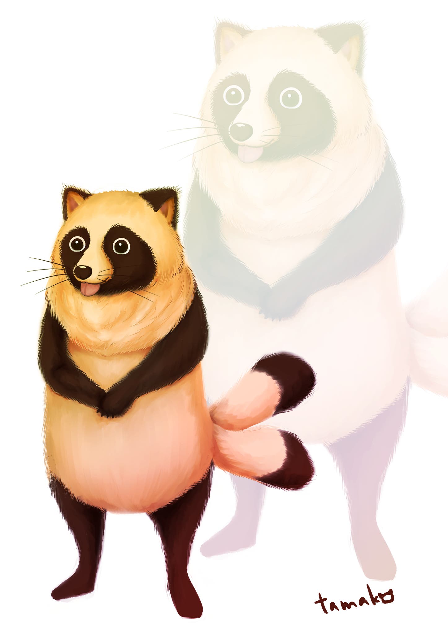イラスト】たぬきち｜たまこ - 小説投稿エブリスタ