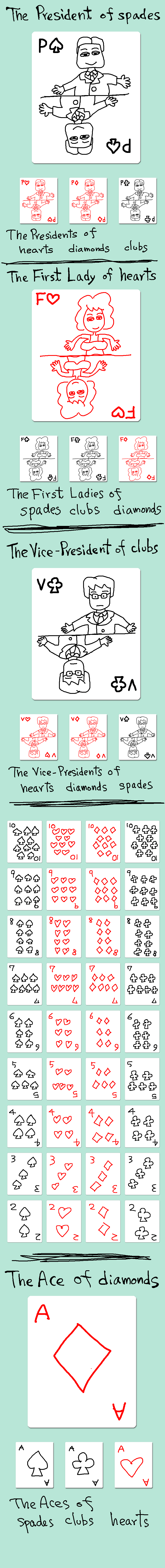 イラスト トランプの王制を共和制に変更してみた 茜町春彦 小説投稿エブリスタ