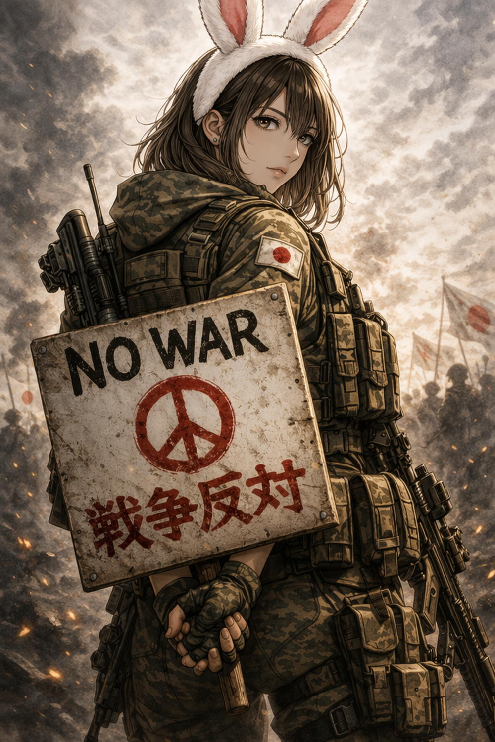 【イラスト】戦争反対！｜不幸中の幸い - 小説投稿エブリスタ