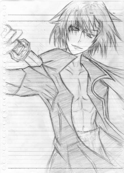 意外と男も描きますよ？