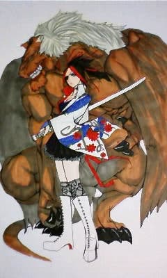 イラスト 女侍と野獣 シルびア 小説投稿エブリスタ
