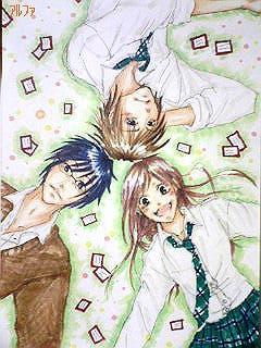 何処なんだかわからんが仲良し３人組☆