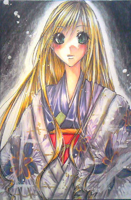 イラスト 金髪着物美人 Umi 小説投稿エブリスタ イラスト 金髪着物美人 Umi 小説投稿エブリスタ