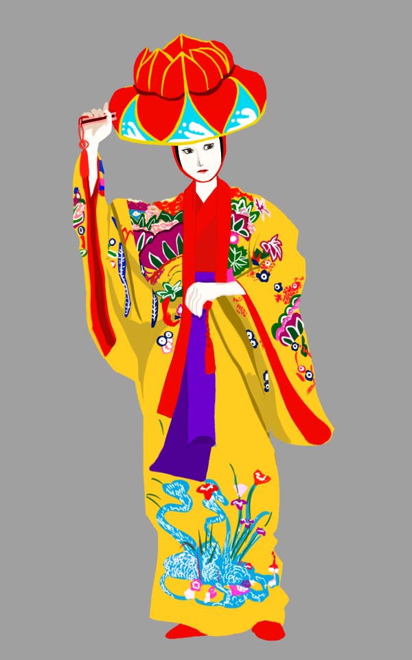 【イラスト】琉舞|新川キナ - 小説投稿エブリスタ