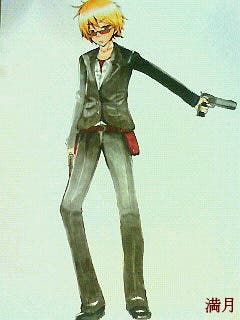イラスト 両手に花ならぬ拳銃 古閑美月 小説投稿エブリスタ