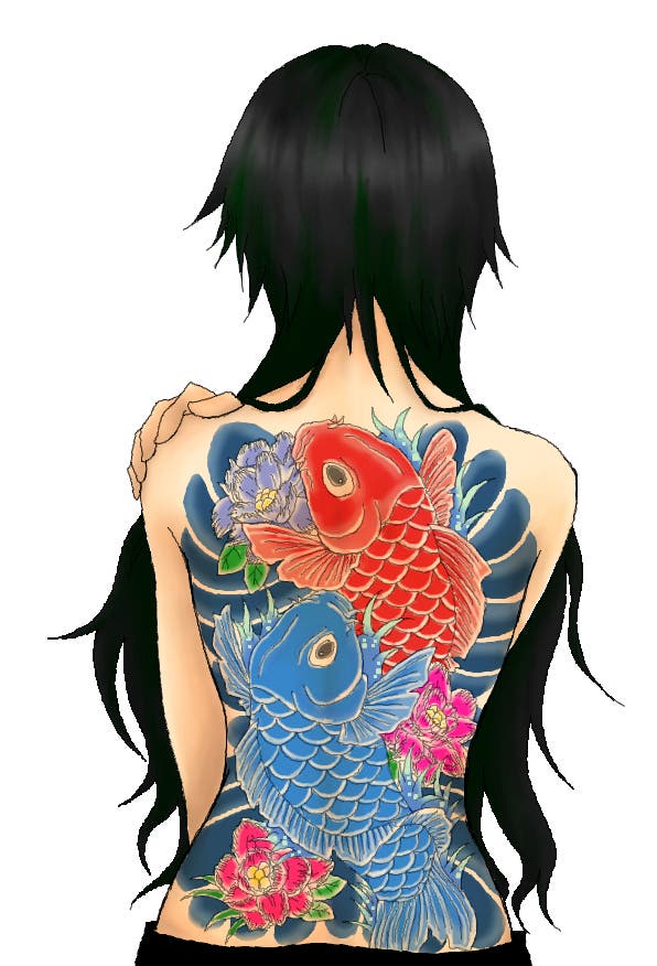 イラスト 刺青 ススグ 小説投稿エブリスタ