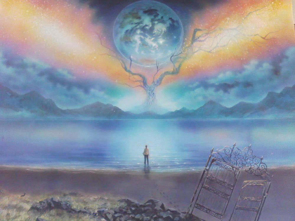 The「blue」「star」「I」