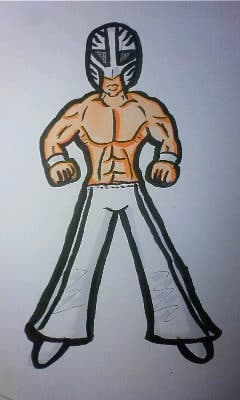 イラスト 謎の覆面レスラー ﾀﾂﾔﾝｷｰ 小説投稿エブリスタ