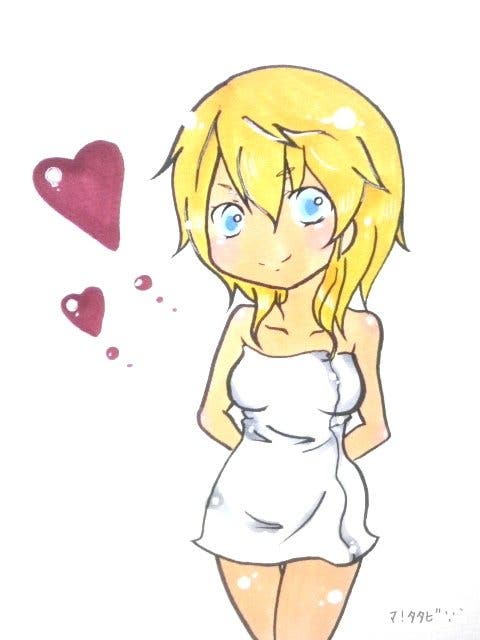 落書きお姉さん