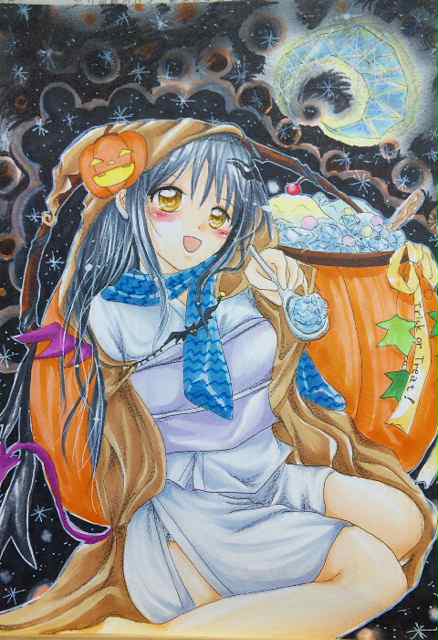 雪女＋ハロウィン