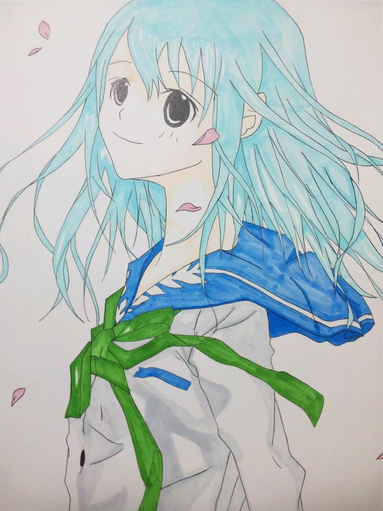 イラスト 文学少女 日坂菜乃 茶葉 小説投稿エブリスタ