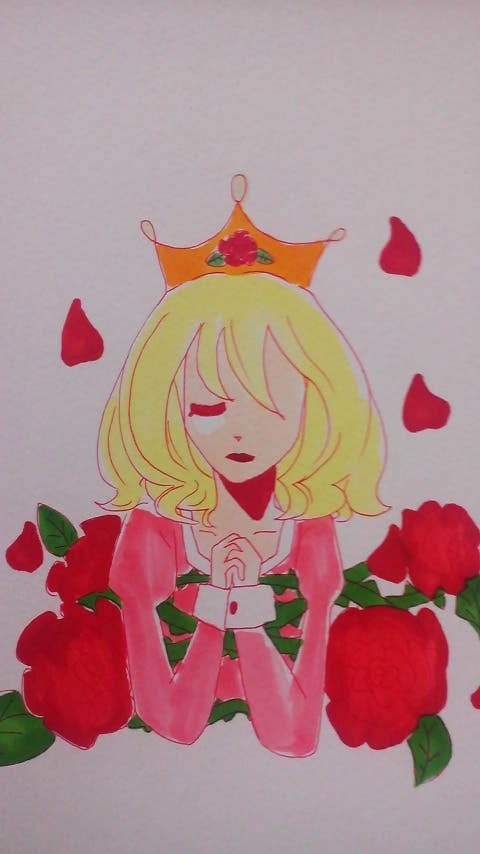 イラスト 茨の中の眠り姫 黒斬 ダリア 小説投稿エブリスタ