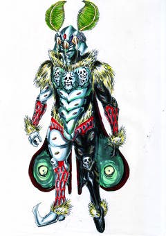 イラスト 蛾怪人 コーチン 小説投稿エブリスタ