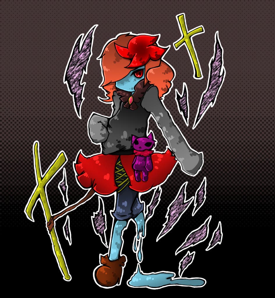 イラスト ゾンビ娘 アシカビ 小説投稿エブリスタ