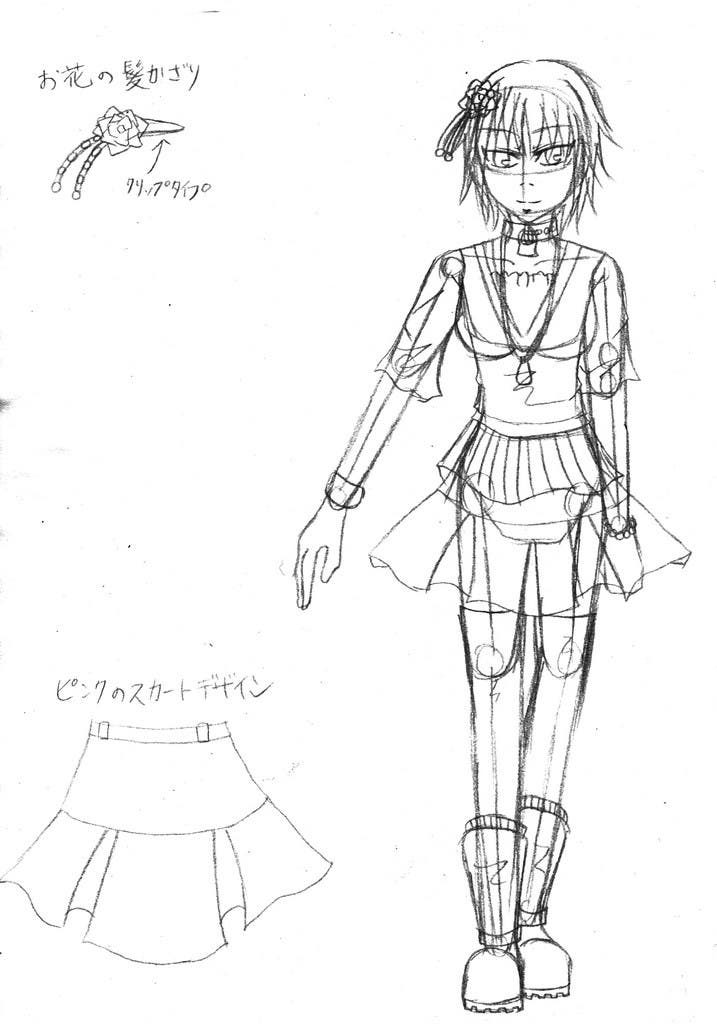 【メルト】音羽服装デザイン