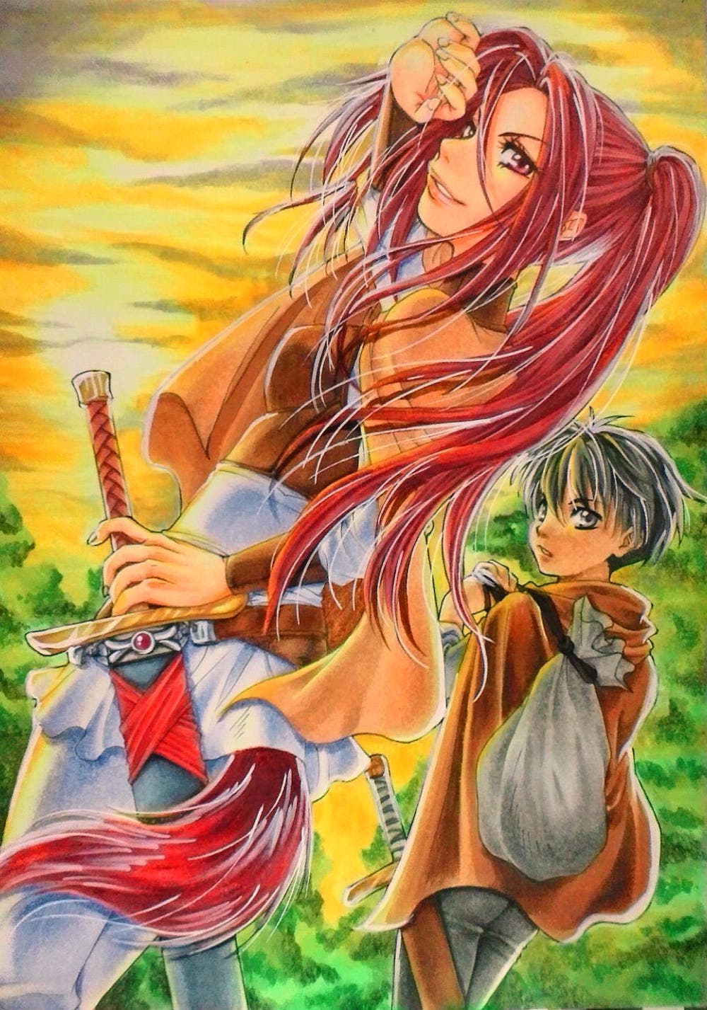 アッシュさん依頼表紙。