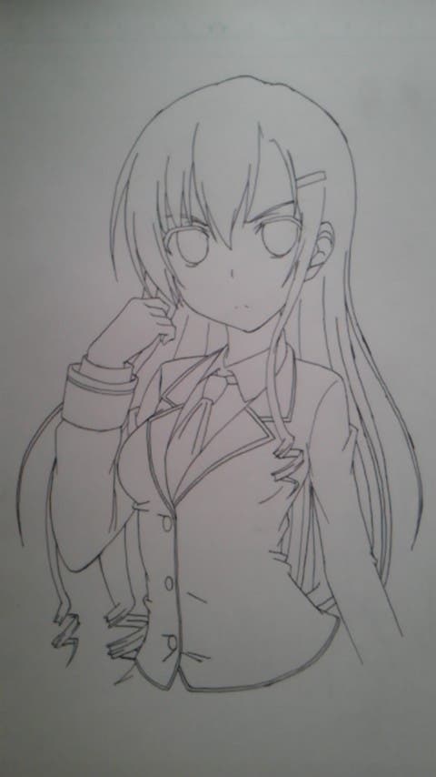 イラスト 桜華 夜桜の簡単 色塗りﾒｲｷﾝｸﾞっぽいの 桜華 夜桜 小説投稿エブリスタ