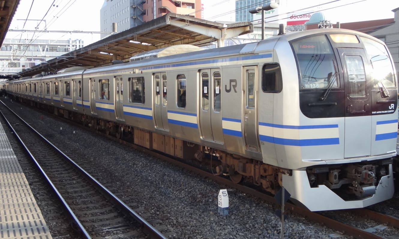 写真】JR東日本横浜支社 総武快速・横須賀線E217系｜TAKESHI - 小説
