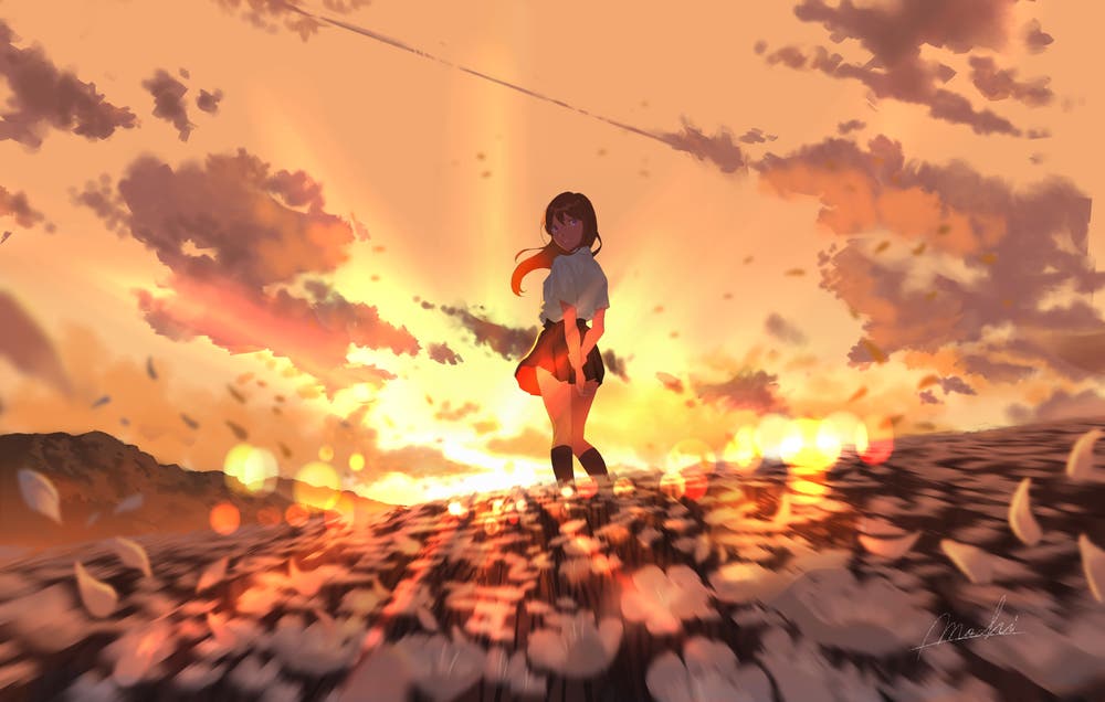 イラスト あの花の咲く丘にいる君へ もちもち 小説投稿エブリスタ