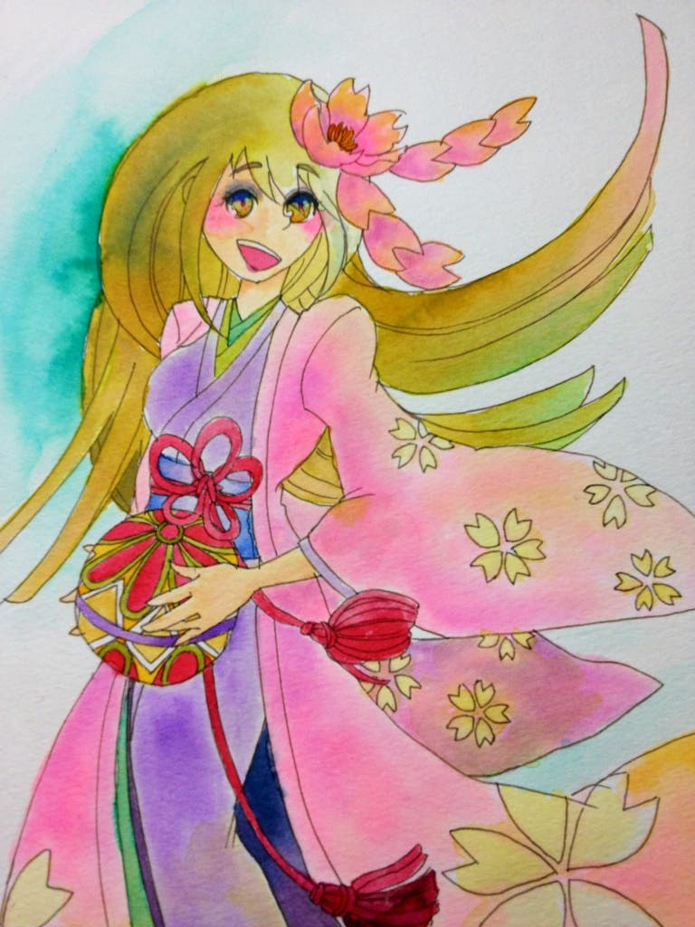 桜の嬢