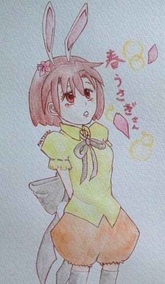 春うさぎさん(全体図)