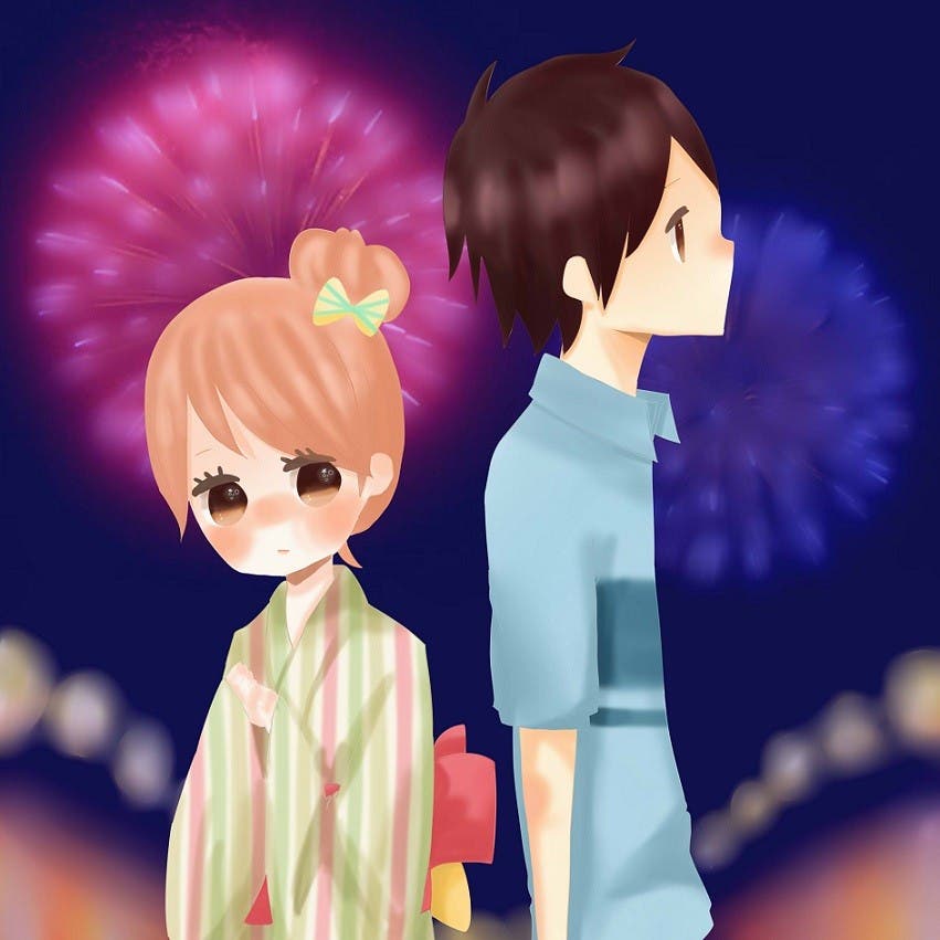 イラスト 夏の終わり 恋の始まり かめ 小説投稿エブリスタ