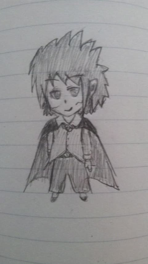 誠に下手ながらリョウ君書いてみた。