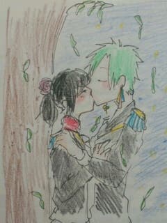 【噂話】ヤドリギの下で【接吻注意】