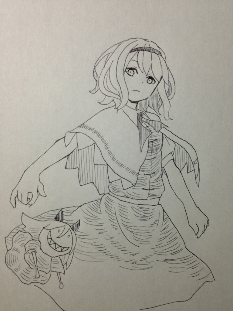 落書き人形遣い