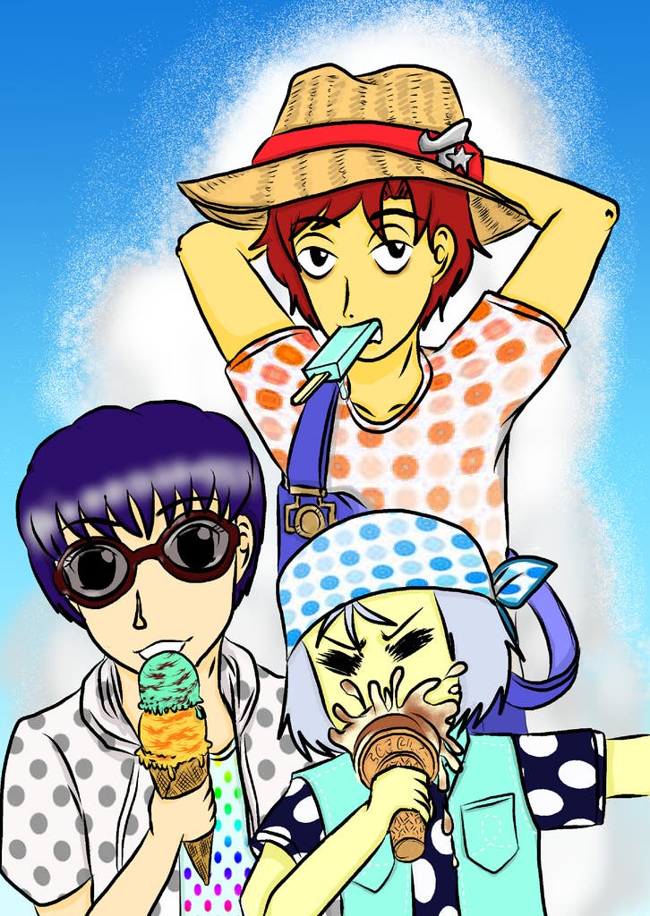 夏といったらアイス！