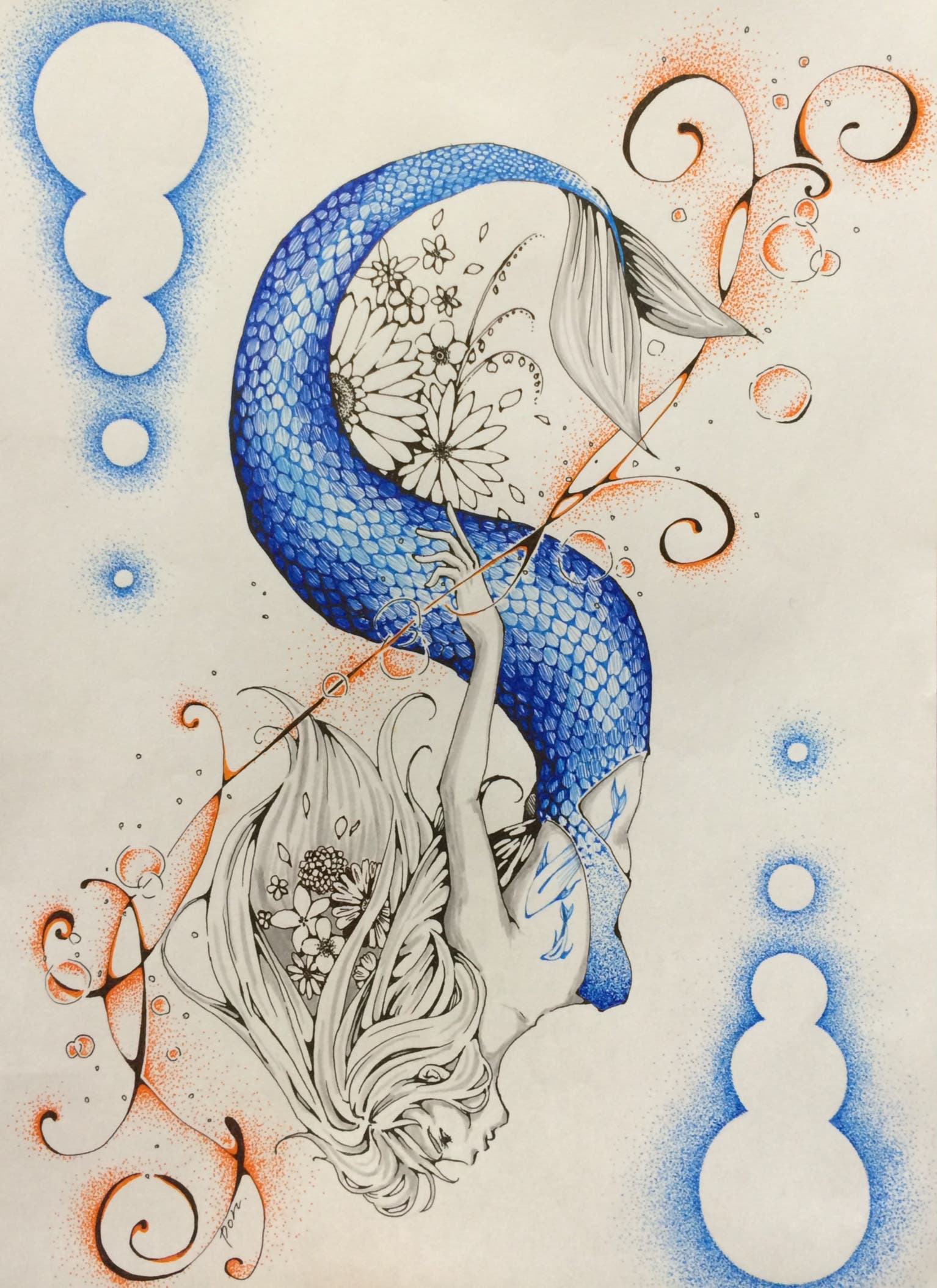 イラスト】人魚｜彩 Aya. - 小説投稿エブリスタ