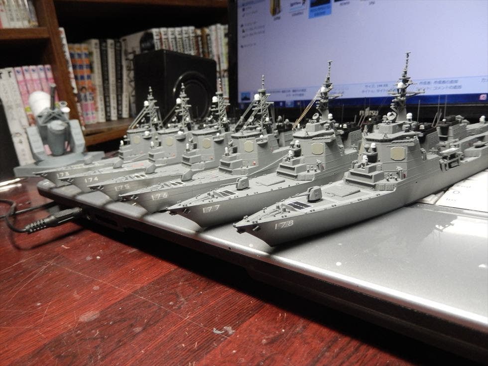 海上自衛隊　全イージス艦チャレンジセット 写真】海自イージス艦全艦集合｜basiro - 小説投稿エブリスタ