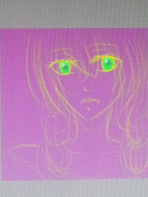 落書き（女の子）