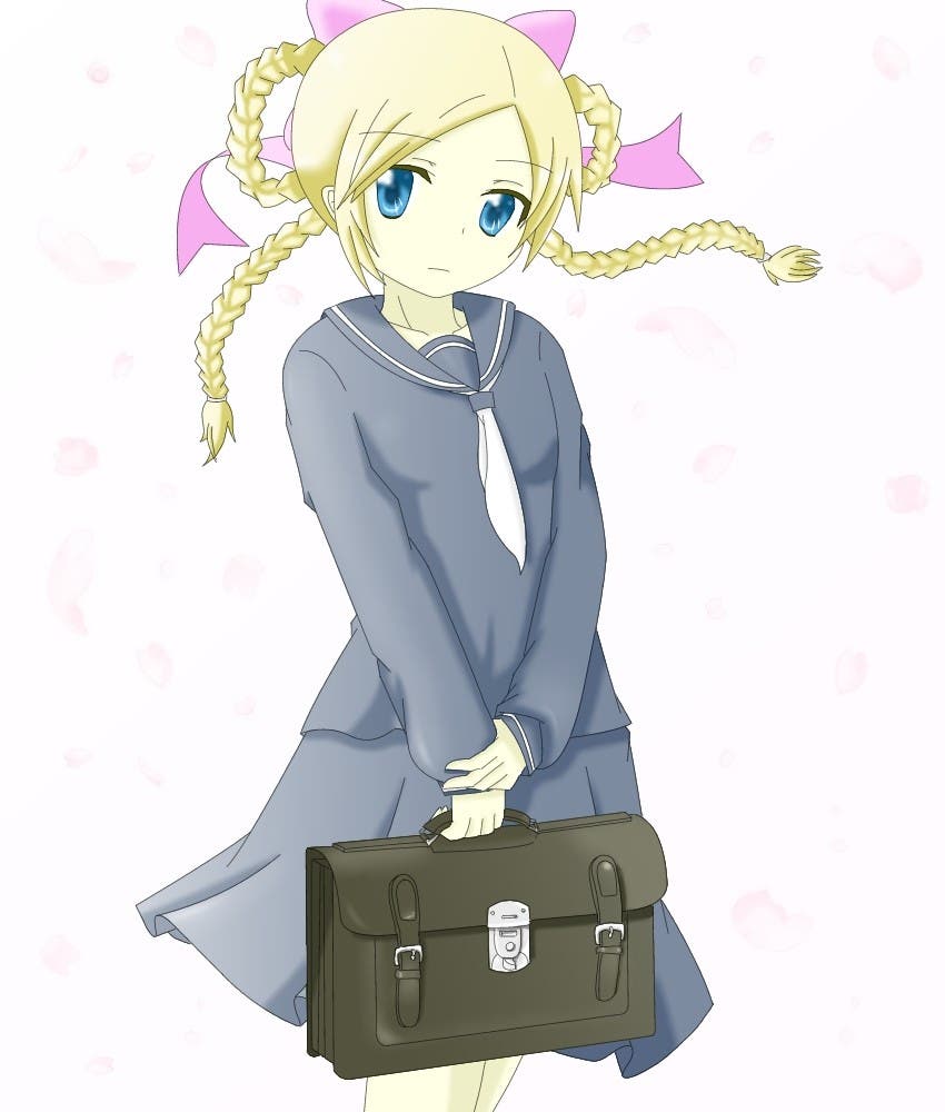 イラスト ゴリ様へ 琥珀色の髪の子 完成 龍太郎 小説投稿エブリスタ