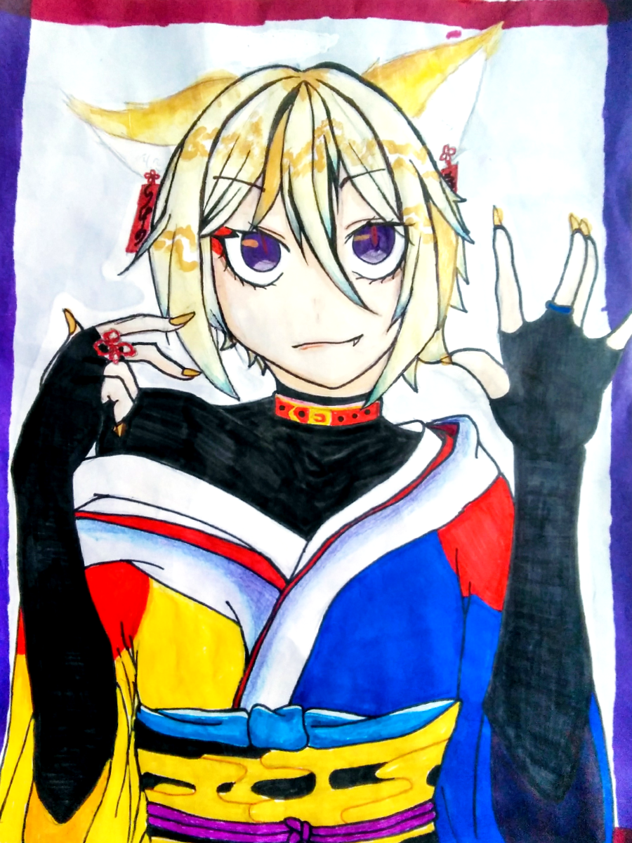 イラスト 和狐 お狐さんだよ リュらん 平日は超絶低浮上 小説投稿エブリスタ