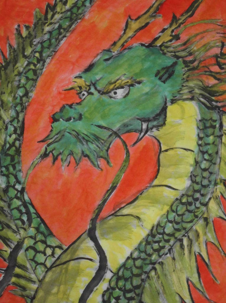 人知ヲ超エル龍（けもの）