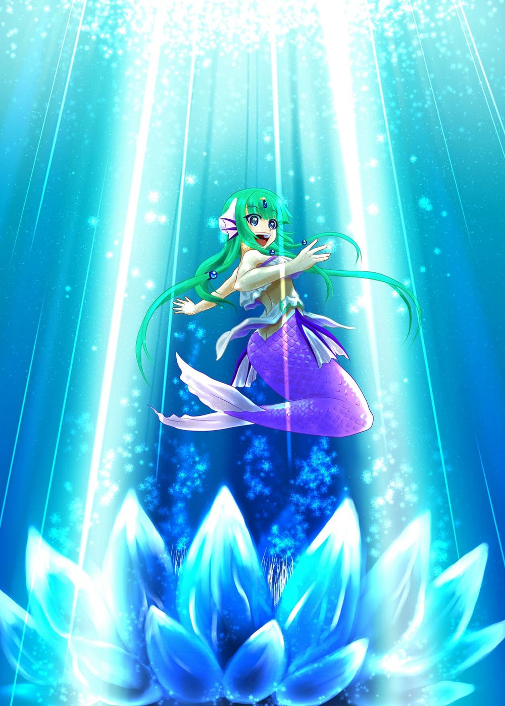 生命を育む女神(海)