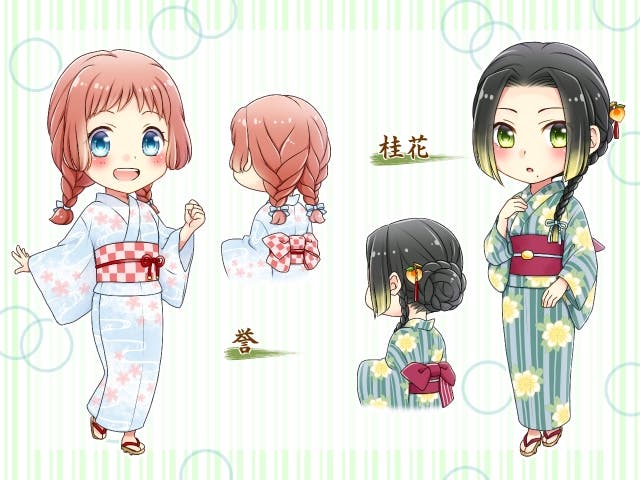 【逢月/衣装】鍛人組【輝刃伝】