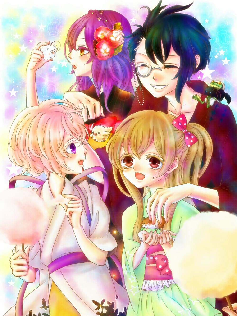 【ﾌﾟﾁｲﾍﾞ】もふもふふわふわ【夏祭り＆性転換】