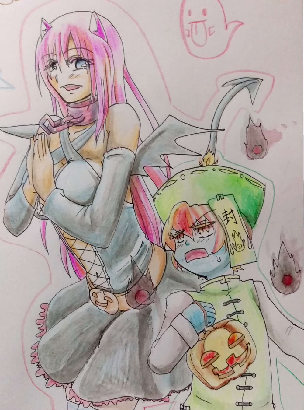 ハロウィンこすぷれ