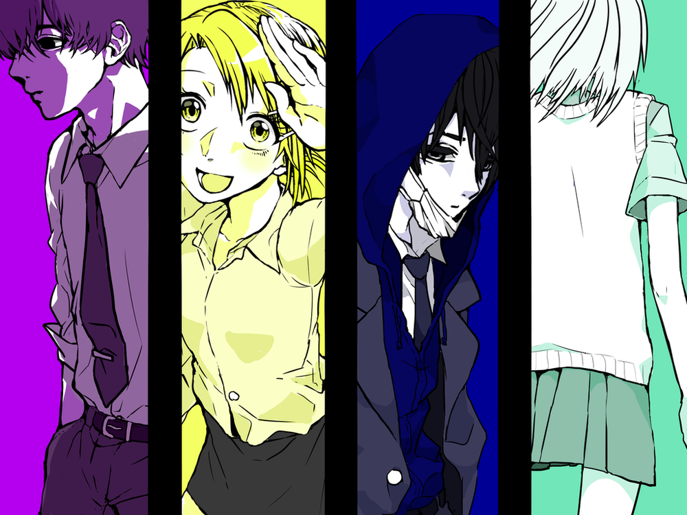 「前略、君が死ぬ前に」キャラクターグラフィック