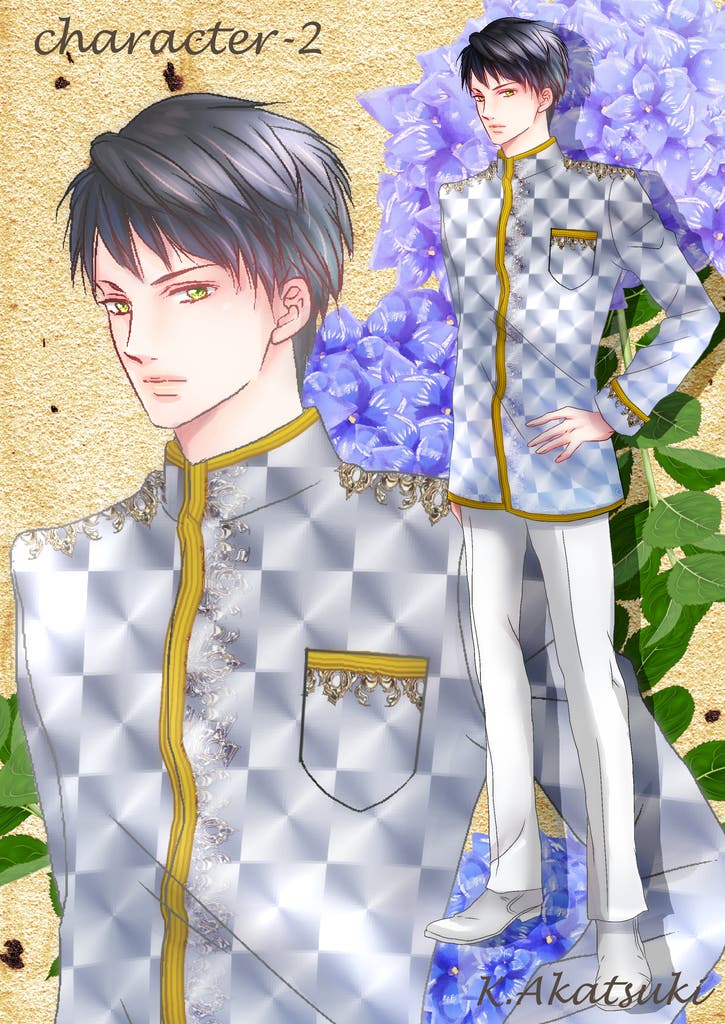 イラスト キャラ案 2 短髪男性 暁 かおる 小説投稿エブリスタ