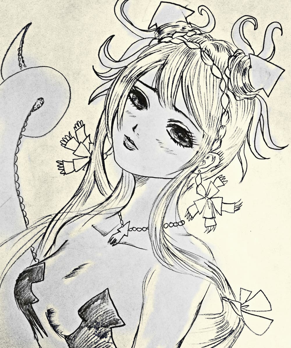 イラスト イカタル ちゃん リトルマーメイド編 No７ レイン No 小説投稿エブリスタ