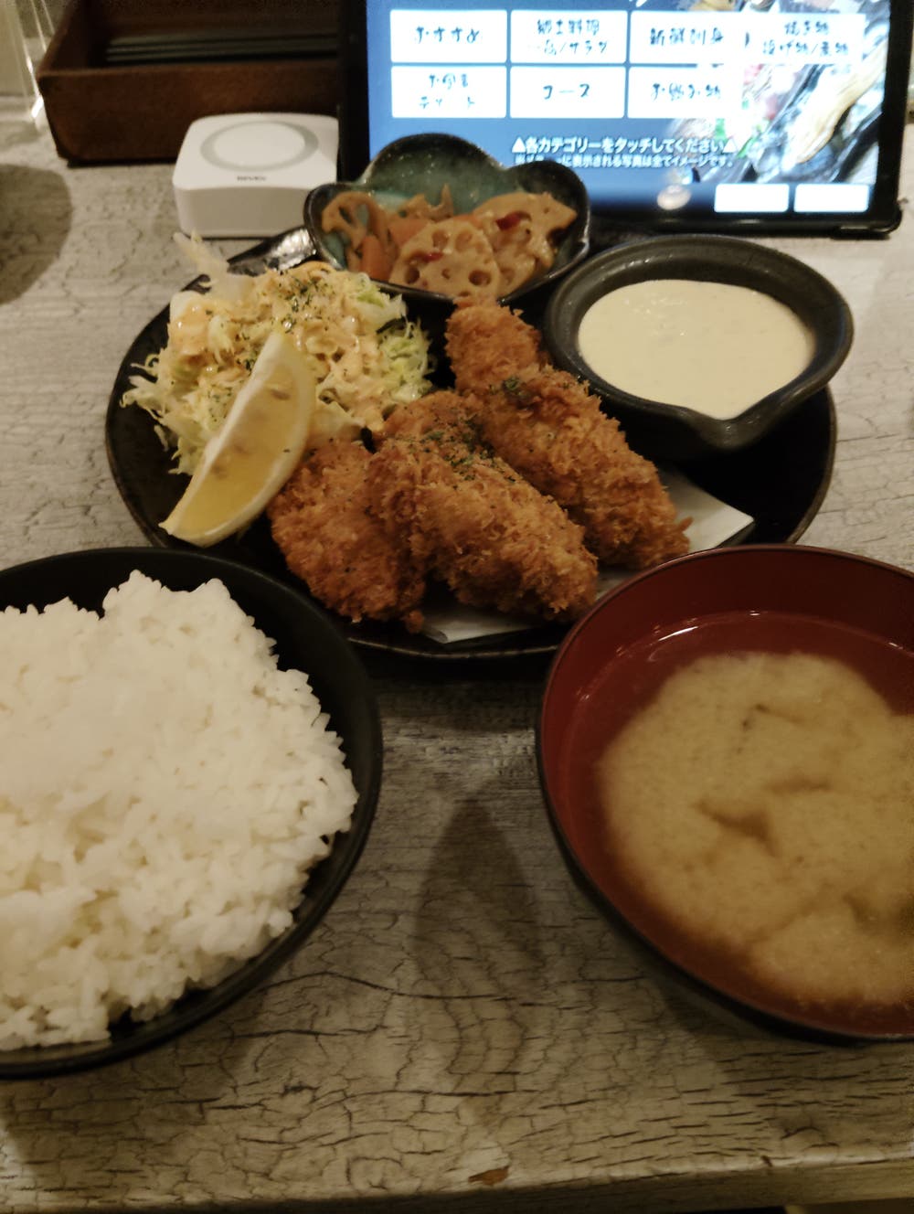 冬はカキフライ\(*´∀｀*)/‼️✨