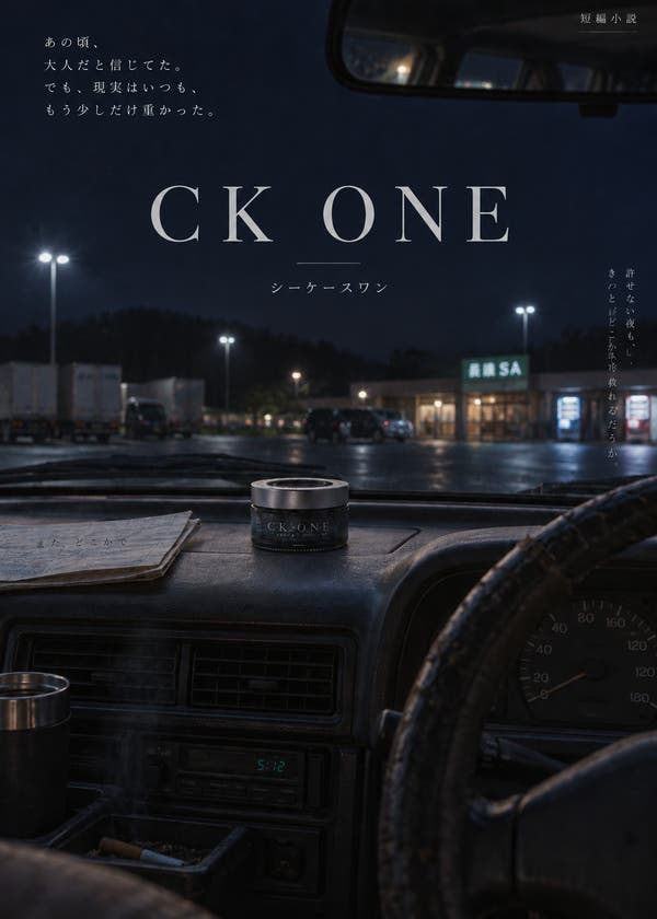 CK ONE の表紙