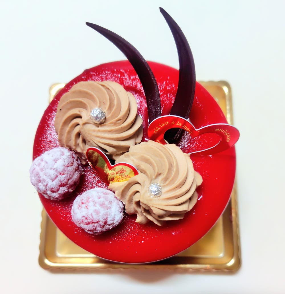 バレンタインケーキ