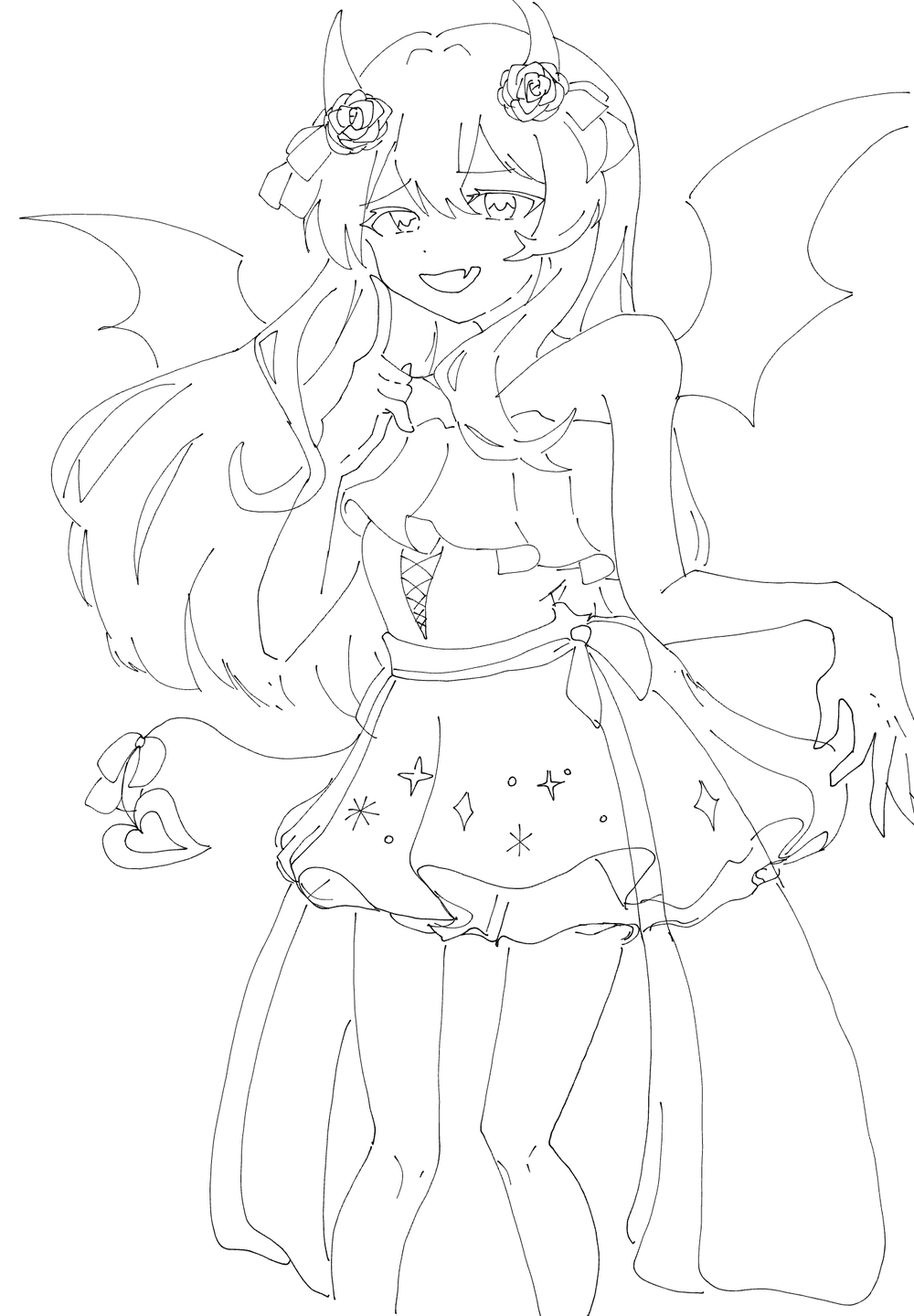 ルーズリーフに描いたやつ」をパソコンで描いたやつ