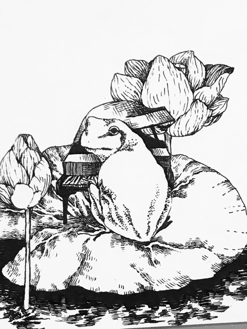 イラスト 雨がくる 音がたつ 前田映日果 小説投稿エブリスタ