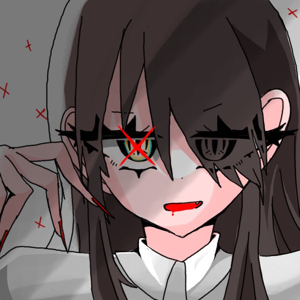 なんか、かっこいい絵描きたくて描いたんだけど………