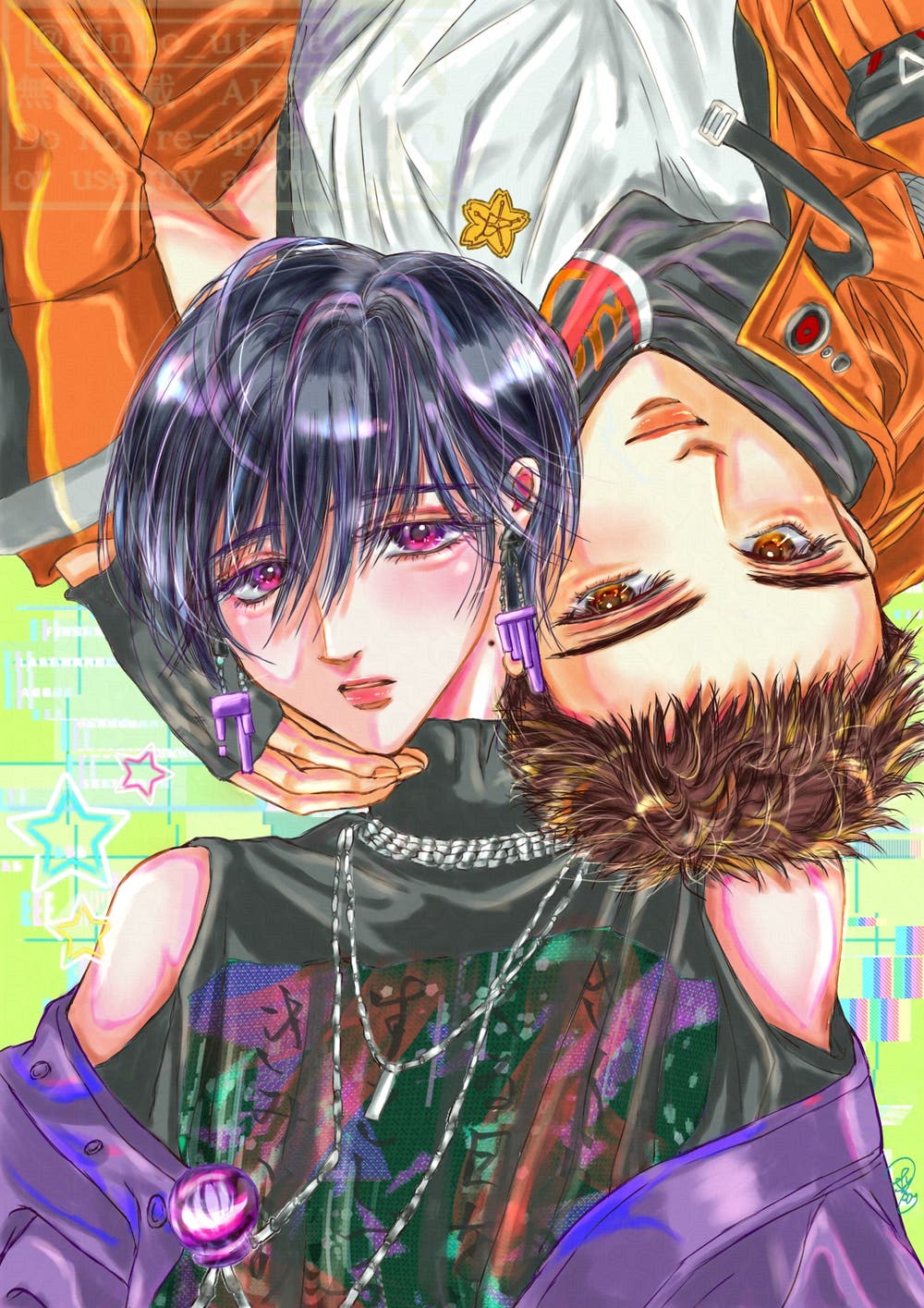 ポップなBL太極図